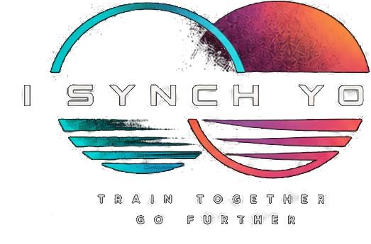 Logotipo I Synch You SUN & MOON con el lema Train Together Go Further